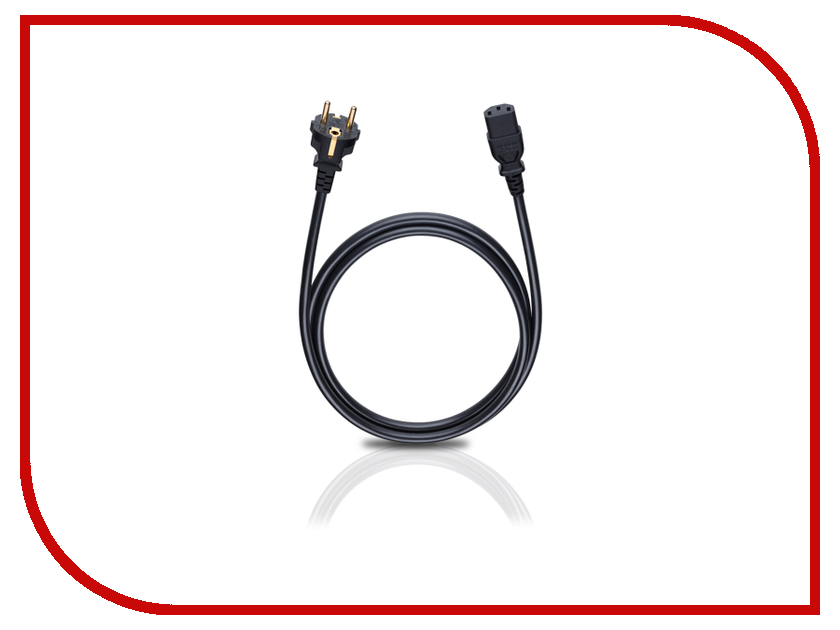 

Кабель Oehlbach Powercord C13 1.5m Black