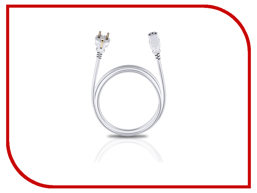 

Кабель Oehlbach Powercord C13 1.5m White