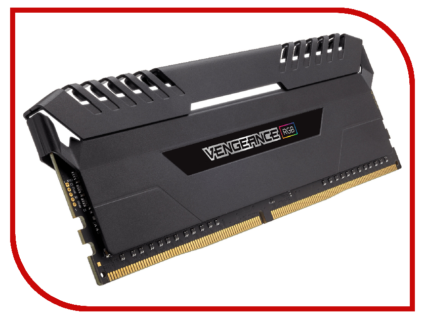 

Модуль памяти Corsair Vengeance RGB DDR4 DIMM 3733MHz PC4-29800 - 64GB KIT (4x16Gb) CMR64GX4M4K3733C17, CMR64GX4M4K3733C17