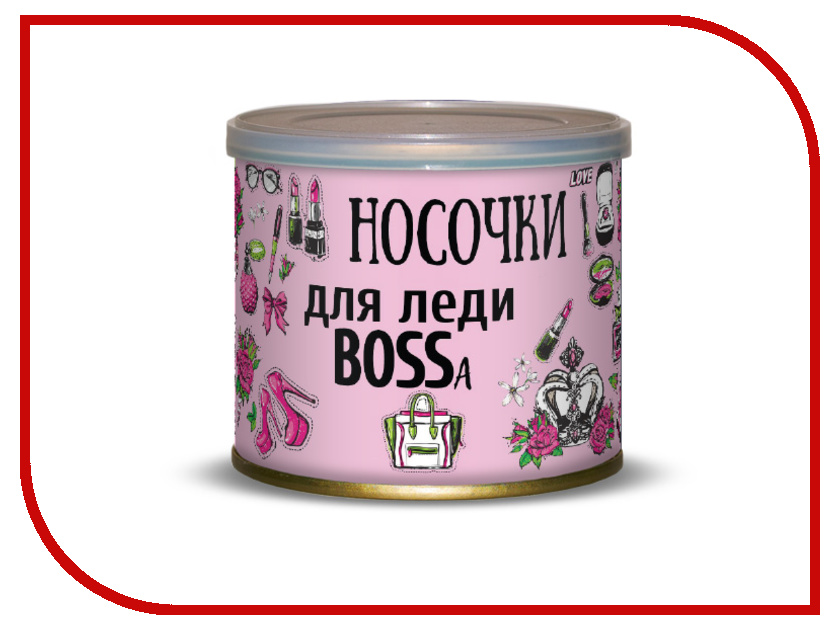 

Носочки для леди BOSSa Canned Socks White 416185