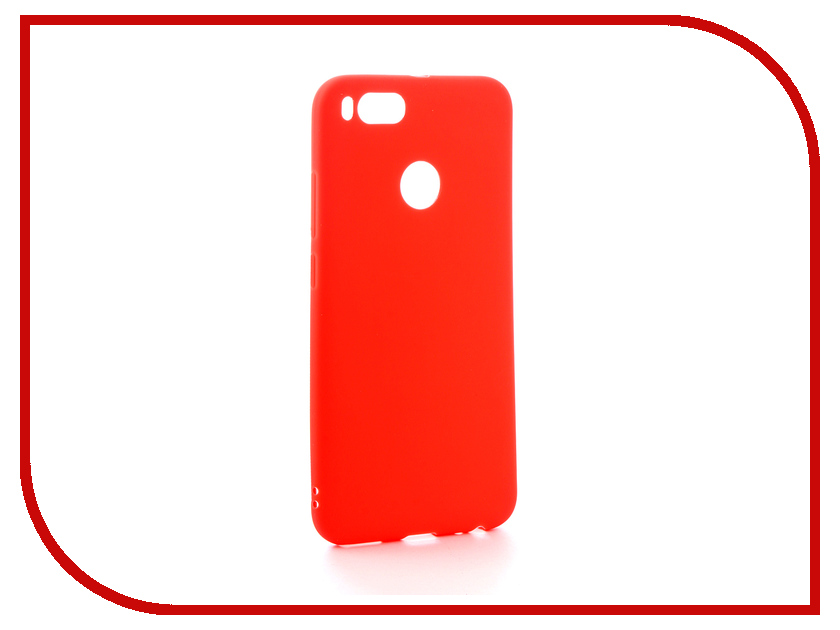 фото Аксессуар Чехол Xiaomi Mi A1 / Mi 5X Neypo Soft Matte Силиконовый Red NST3276