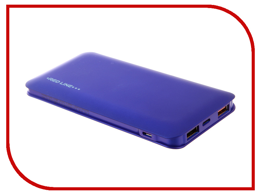 фото Аккумулятор Red Line X-100BD 8000mAh Quick Charge Blue