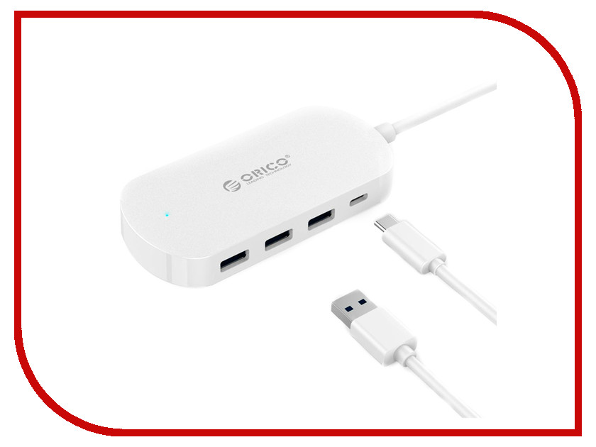 

Хаб USB Orico HCD1-PRO White