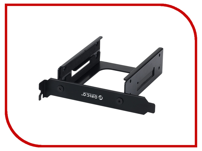

Аксессуар Салазки для HDD Orico PCI25-2S-V1 Black