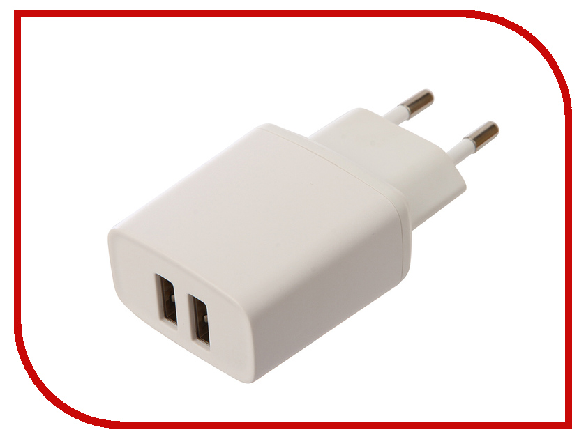 фото Зарядное устройство Continent ZN25-296 2xUSB 2.5A White