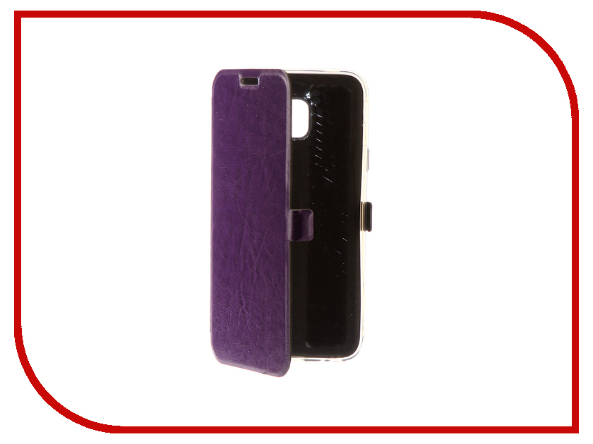 фото Аксессуар Чехол Samsung Galaxy J3 2017 CaseGuru Magnetic Case Glossy Purple 99900