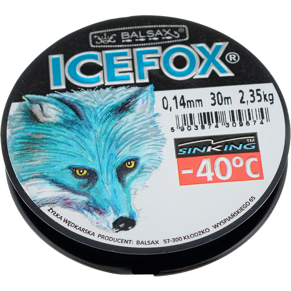 

Леска Balsax Ice Fox 30m 0.14mm 13-12-20-178, 30m 0.14mm