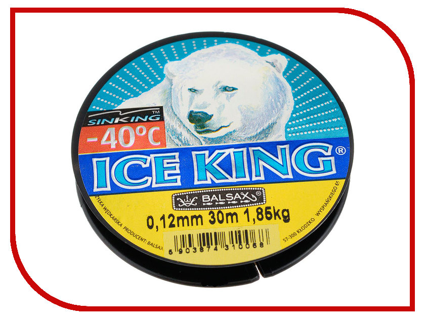 

Леска Balsax Ice King 30m 0.12mm 13-12-20-157