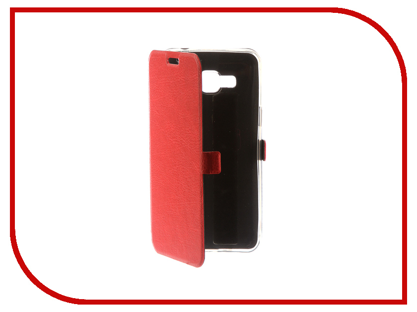 фото Аксессуар Чехол Samsung Galaxy J3 2016 CaseGuru Magnetic Case Ruby Red 100485