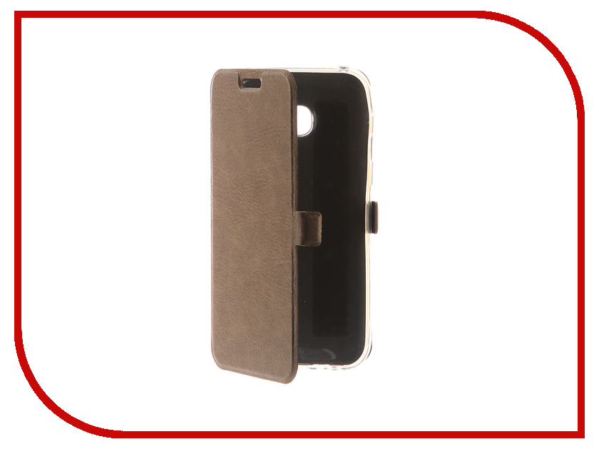 фото Аксессуар Чехол Samsung Galaxy A3 2017 CaseGuru Magnetic Case Light Brown 99869