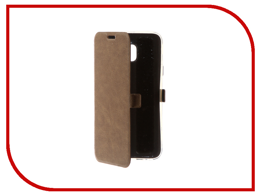 фото Аксессуар Чехол Samsung Galaxy J3 2017 CaseGuru Magnetic Case Light Brown 99905