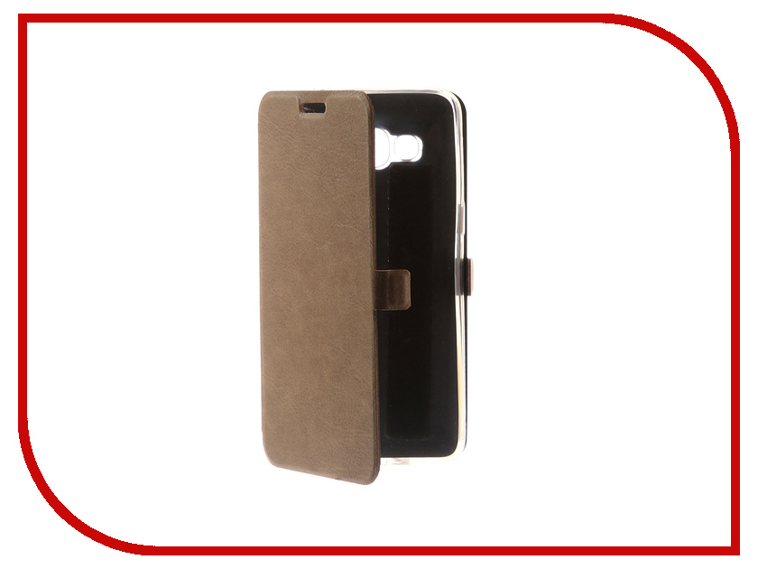 фото Аксессуар Чехол Samsung Galaxy J2 Prime CaseGuru Magnetic Case Light Brown 99941