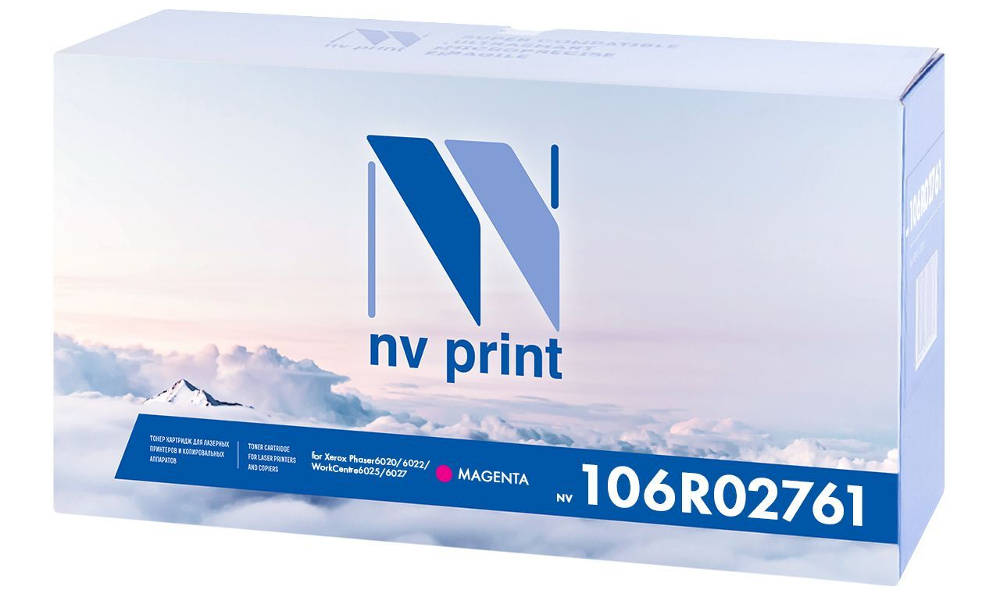 Картридж NV Print Magenta NV-106R02761M для Phaser 6020/6022 / WorkCentre 6025/6027 картридж nv print 106r02761 magenta для xerox phaser 6020 6022 workcentre 6025 6027 1000k