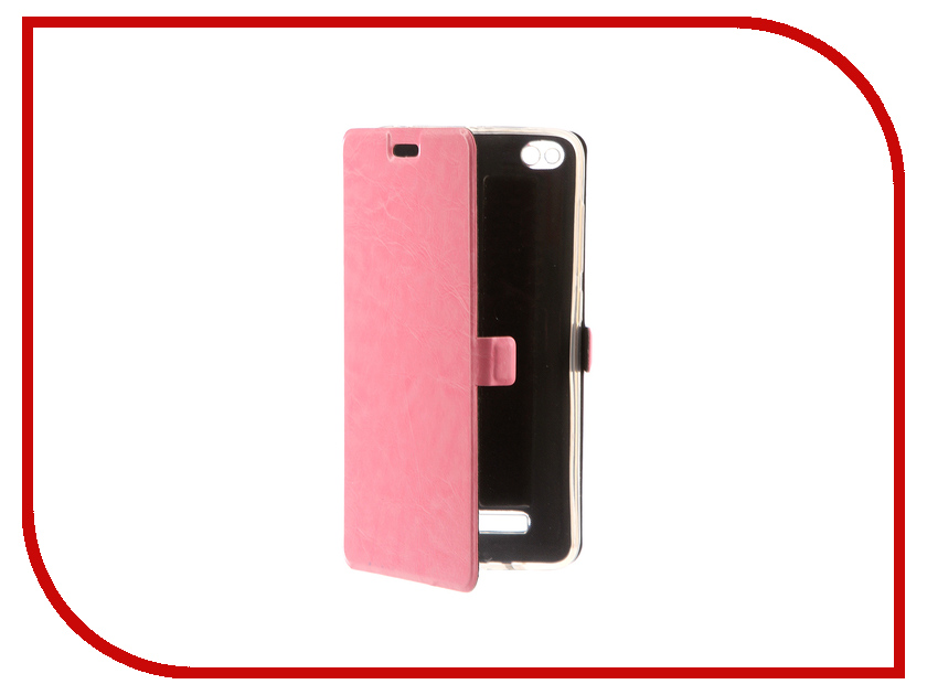 фото Аксессуар Чехол Xiaomi Redmi 4A CaseGuru Magnetic Case Glossy Light Pink 101031