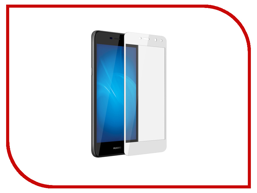 

Аксессуар Защитное стекло Huawei Y3 2017 DF Full Screen hwColor-32 White