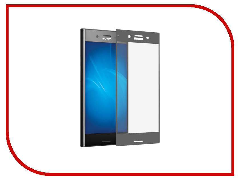 

Аксессуар Защитное стекло Sony Xperia XZs DF Full Screen xColor-09 Grey