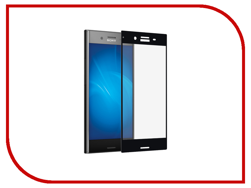 

Аксессуар Защитное стекло Sony Xperia XZs DF Full Screen xColor-09 Black