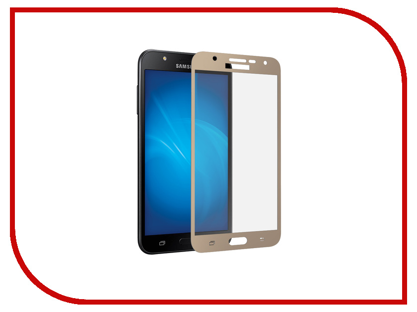 

Аксессуар Защитное стекло Samsung Galaxy J7 Neo DF Full Screen sColor-30 Gold