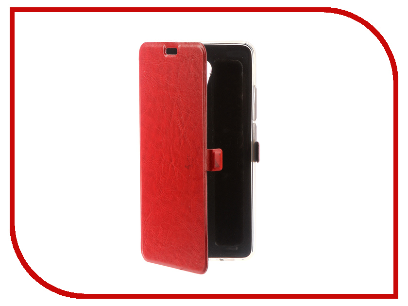 фото Аксессуар Чехол Meizu M5 Note CaseGuru Magnetic Case Glossy Red 100005