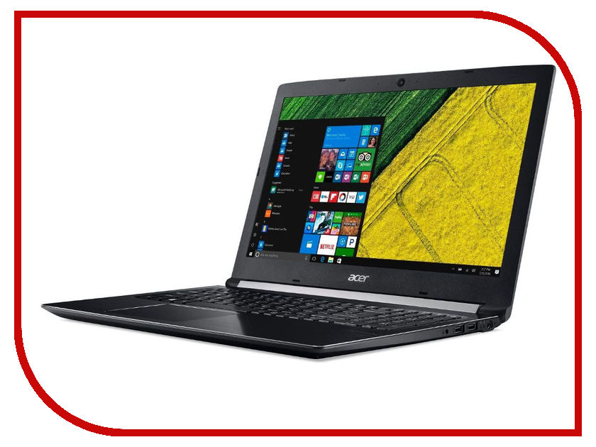 

Ноутбук Acer Aspire A515-41G-T551 NX.GPYER.010 (AMD A10-9620P 2.5 GHz/8192Mb/1000Gb/No ODD/AMD Radeon RX 540 2048Mb/Wi-Fi/Bluetooth/Cam/15.6/1366x768/Windows 10 64-bit)