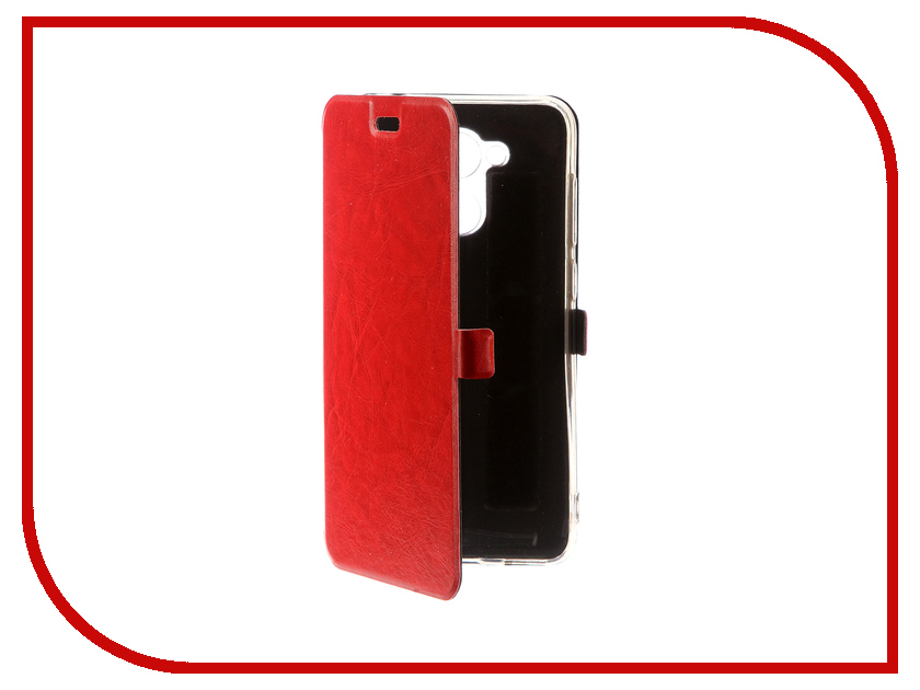 фото Аксессуар Чехол Huawei Honor 6C Pro CaseGuru Magnetic Case Ruby Red 101444