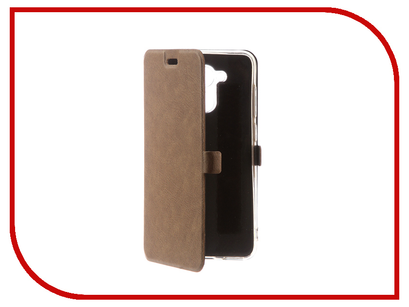 фото Аксессуар Чехол Huawei Honor 6C Pro CaseGuru Magnetic Case Light Brown 101445