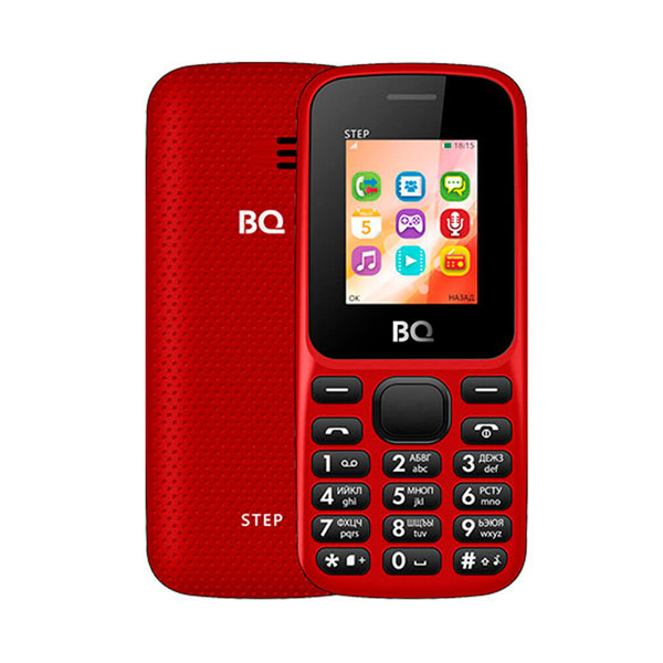 

Сотовый телефон BQ 1805 Step Red, 1805 Step