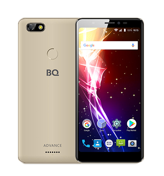 

Сотовый телефон BQ 5500L Advance Gold, 5500L Advance