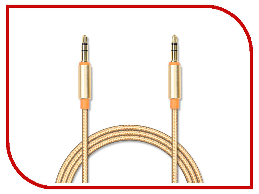 

Аксессуар Jet.A 3.5mm Jack/M - 3.5mm Jack/M 1.5m Gold JA-AC02