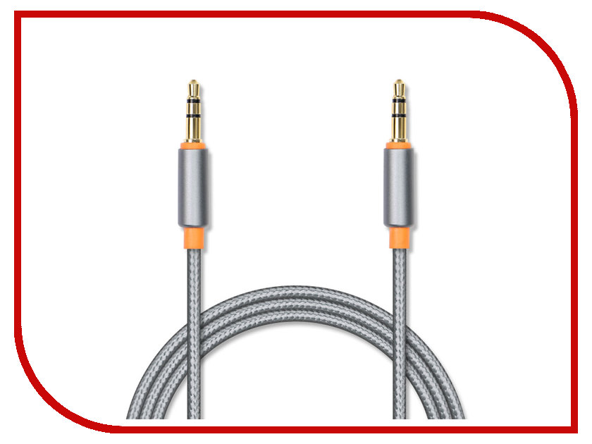 

Аксессуар Jet.A 3.5mm Jack/M - 3.5mm Jack/M 1.5m Grey JA-AC02