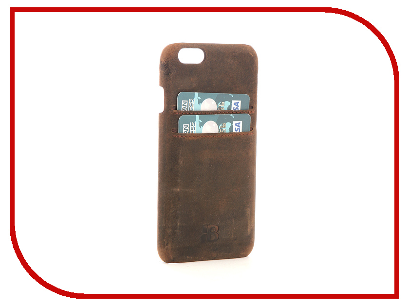 фото Аксессуар Чехол-бампер Burkley Snap-On для APPLE iPhone 6 / 6S Brown BMCUJBG6I6