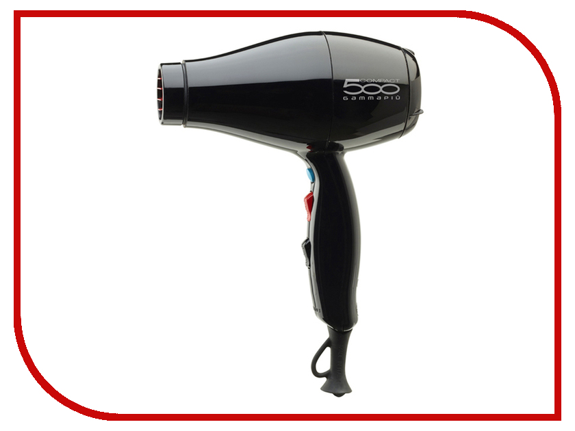 

Фен Gamma Piu 500 Compact Black