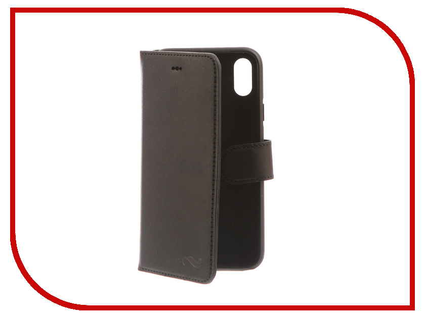 фото Аксессуар Чехол-книжка Antic Ra Wallet для APPLE iPhone X Black RWg1iPX