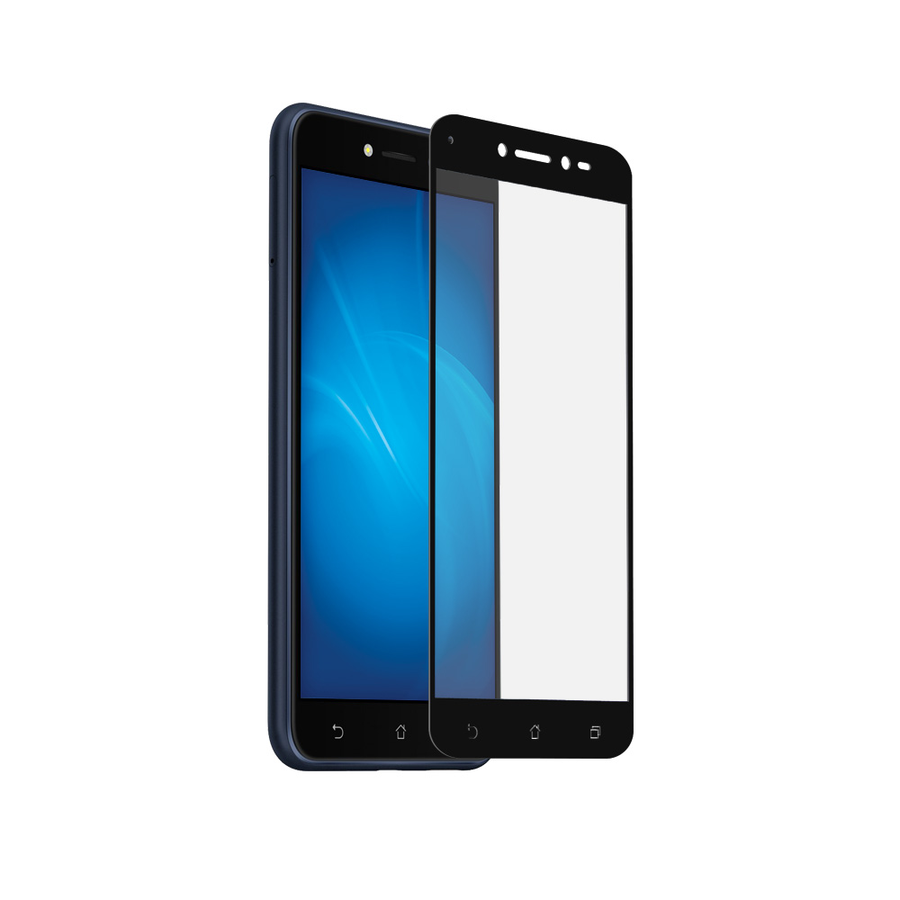 

Аксессуар Защитное стекло DF для ASUS ZenFone Live ZB501KL Full Screen aColor-13 Black, aColor-13