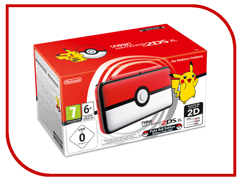 

Игровая приставка Nintendo 2DS XL Poke Ball Edition