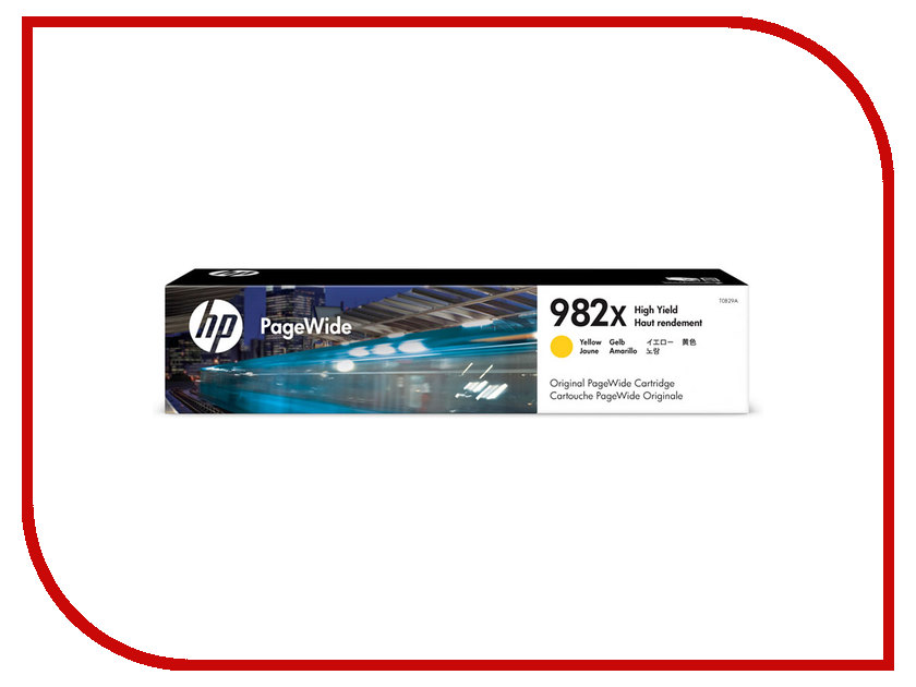 

Картридж HP 982A T0B29A Yellow для PageWide 765/780/785