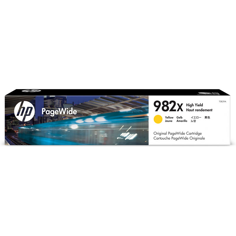 

Картридж HP 982A T0B29A Yellow для PageWide 765/780/785, 982A