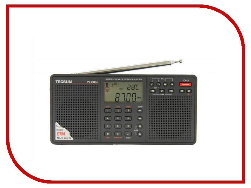 

Радиоприемник Tecsun PL-398MP