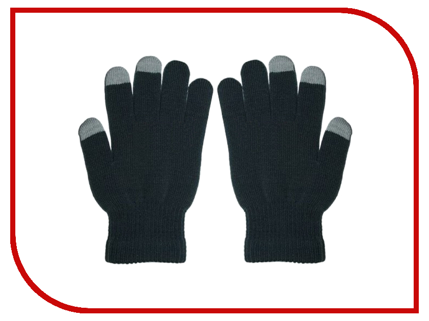 фото Теплые перчатки для сенсорных дисплеев Touchscreen Gloves M-L MJ-082 Black Red Line