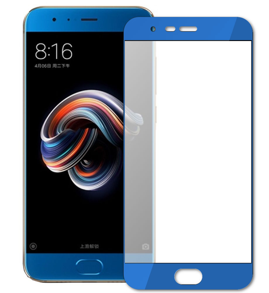 

Аксессуар Защитное стекло Mobius для Xiaomi Mi Note 3 3D Full Cover Blue