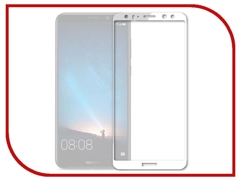 

Аксессуар Защитное стекло Huawei Honor Nova 2i Mobius 3D Full Cover White
