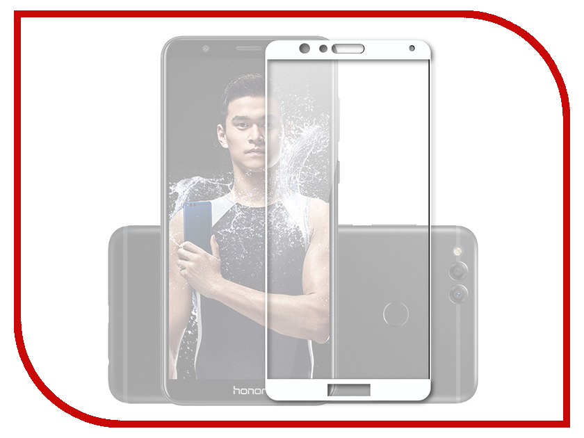 

Аксессуар Защитное стекло для Honor 7X Mobius 3D Full Cover White
