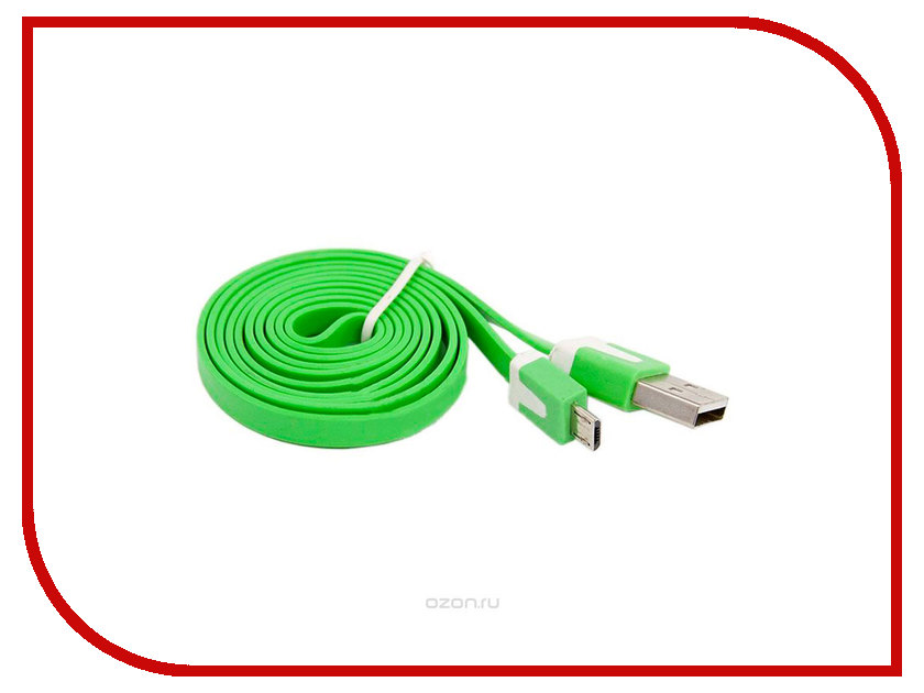 

Аксессуар Liberty Project USB - Micro USB 1m Green SM000118