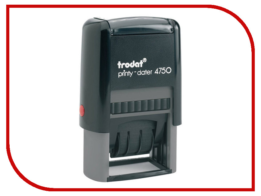 

Датер со свободным полем Trodat 4750 41x24mm Blue 68801