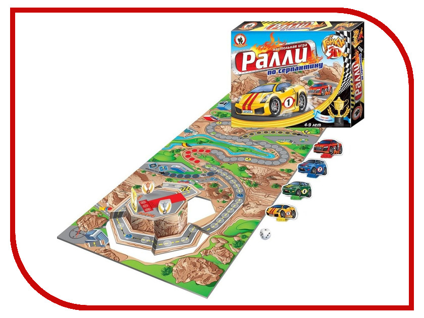 

Настольная игра Русский Стиль Гонки 3D. Ралли по серпантину 03849 / 236382