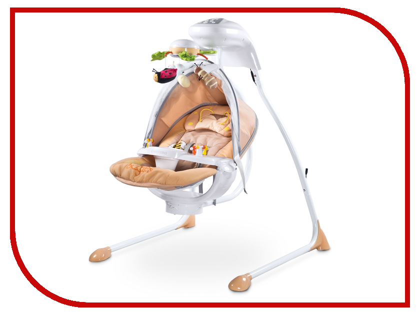 

Электрокачели Caretero Bugies Beige Tero-8070