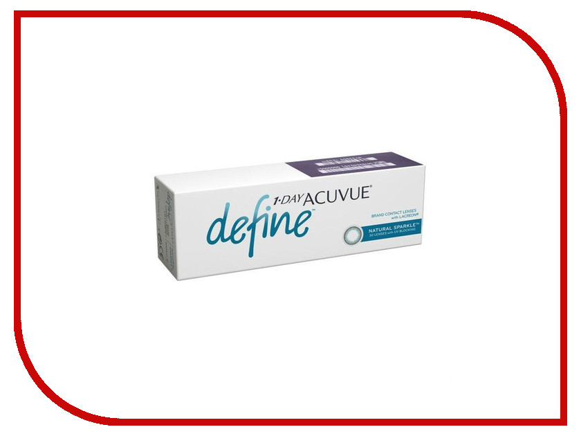 

Контактные линзы Johnson & Johnson 1-Day Acuvue Define (30 линз / 8.5 / -6.5) Natural Sparkle