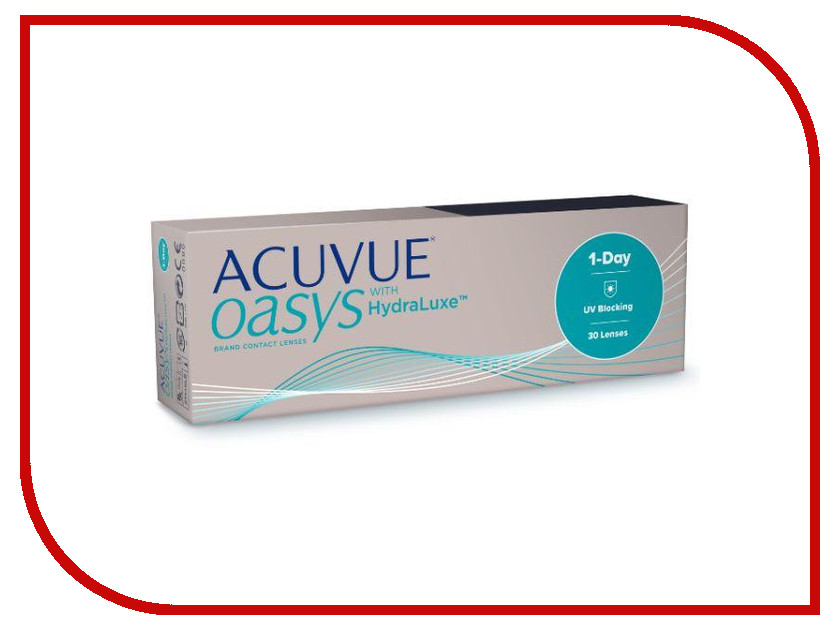 

Контактные линзы Johnson & Johnson Acuvue Oasys 1 Day with HydraLuxe (30 линз / 8.5 / -7.5)