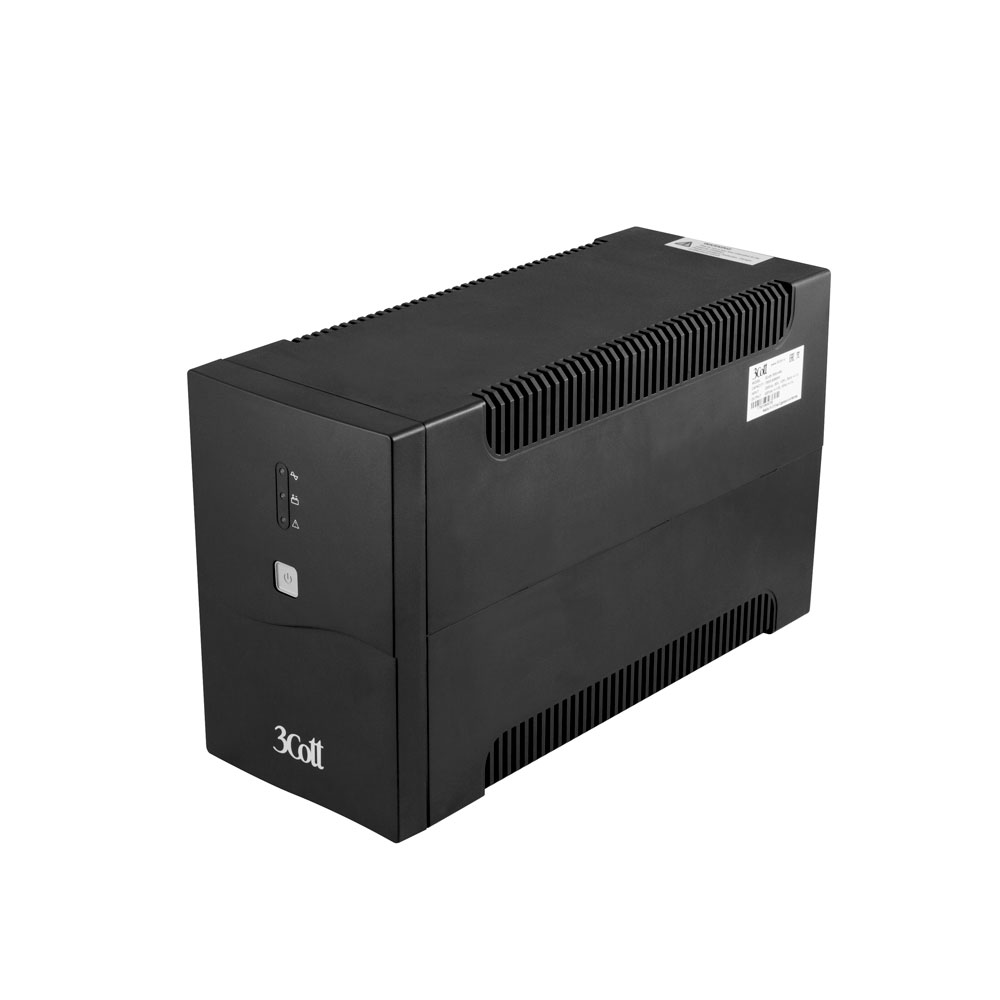 фото Источник бесперебойного питания 3Cott Home Line 1500VA 900W 3Cott-1500-HML