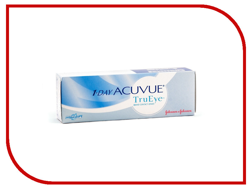 

Контактные линзы Johnson & Johnson 1-Day Acuvue TruEye (30 линз / 8.5 / -6.5)